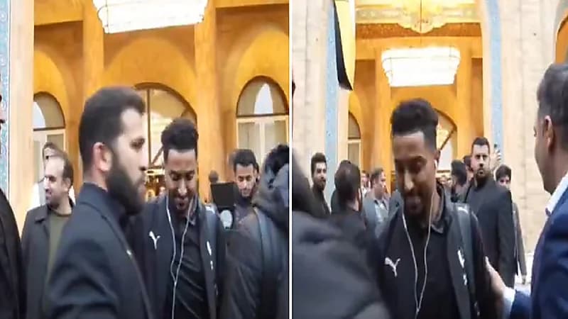 الجماهير الإيرانية تحيي سالم الدوسري .. فيديو