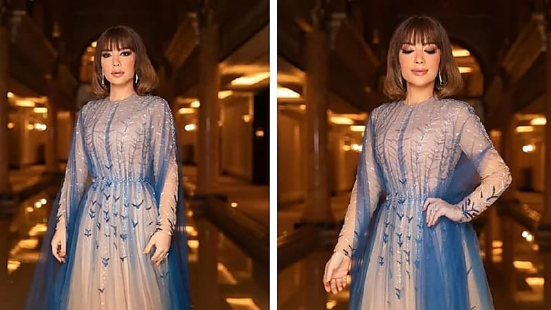 أصالة تخطف الأنظار في أحدث ظهور لها خلال حفلها في أبو ظبي .. صور