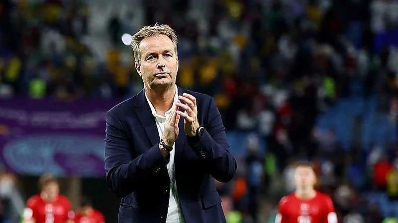 بعد 4 أعوام .. استقالة هيولماند من تدريب الدنمارك