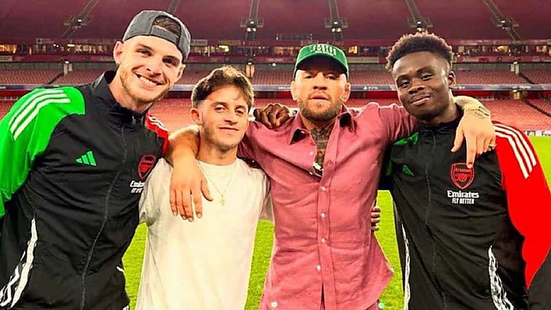 مسؤولي آرسنال يقومون بالتحقيق مع ماكغريغور لمخالفته قواعد النادي..فيديو