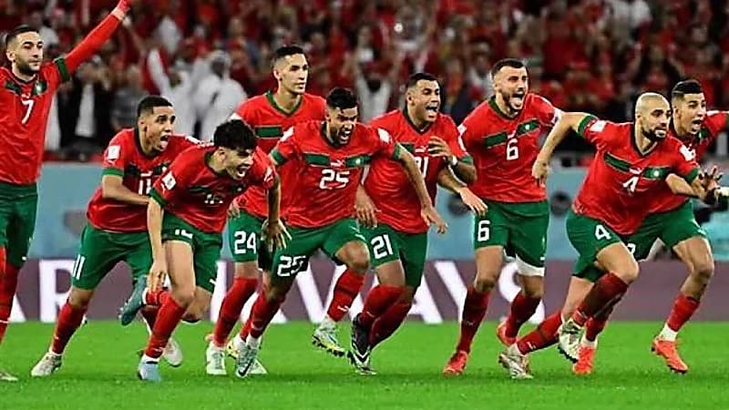 المنتخب المغربي يكتسح الجابون