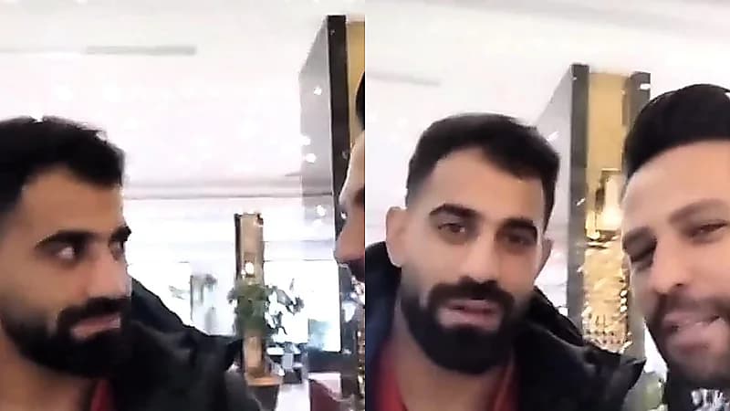 لاعب بيرسبوليس يضرب مشجع .. فيديو