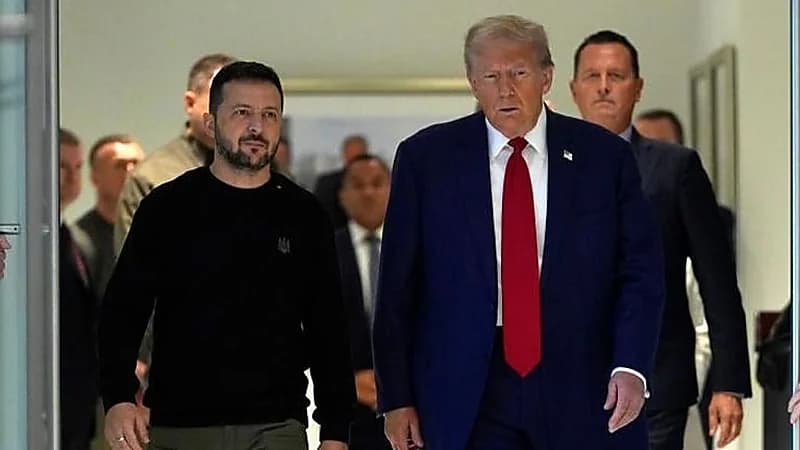 زيلينسكي عقب لقاء ترامب: شكرا ترامب أوكرانيا تحتاج إلى سلام عادل