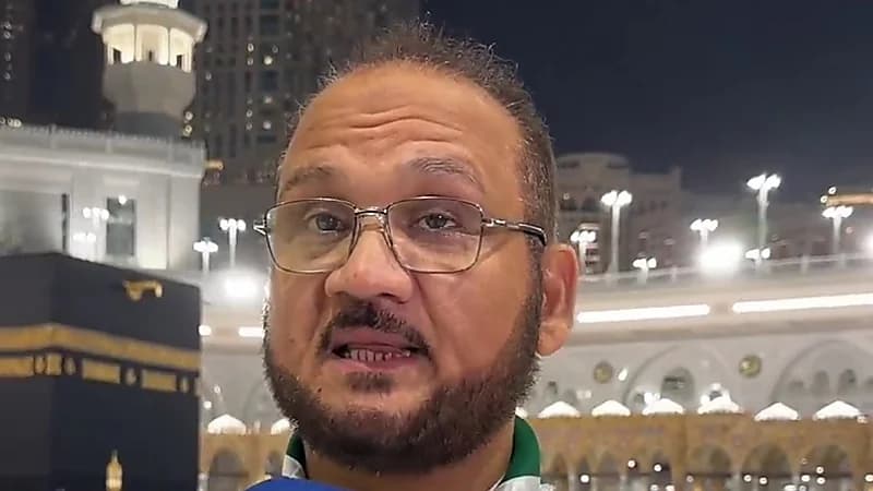 الكشفي عبدالحليم السبحي يخدم المعتمرين من سن المراهقة إلى المشيب .. فيديو