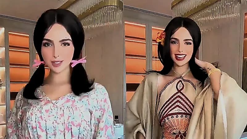 شمس الفارس تعيد إحياء مشهد "شوط طق" من مسلسل شارع الأعشى .. فيديو