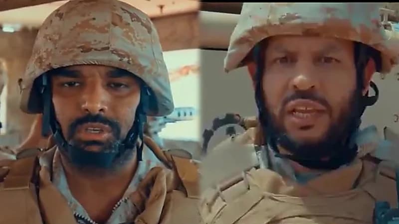 أبطال القوات المسلحة في الحد الجنوبي يهنئون القيادة والشعب السعودي بالعيد ..فيديو