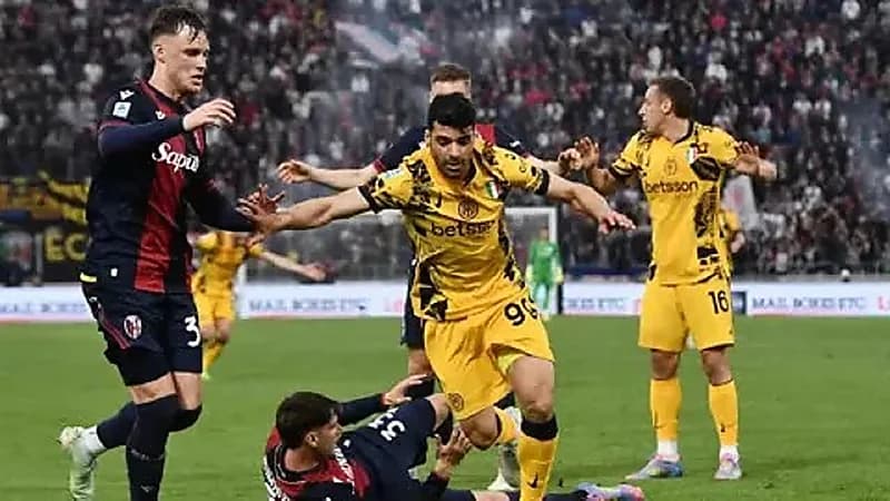 بولونيا يصعق إنتر ميلان بهدف قاتل ويشعل المنافسة على لقب الكالتشيو