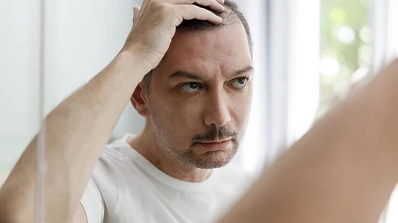 تساقط الشعر الغير مبرر دليلاً على الإصابة بالزهري