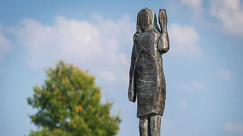 سرقة تمثال ميلانيا ترامب من مسقط رأسها في سلوفينيا