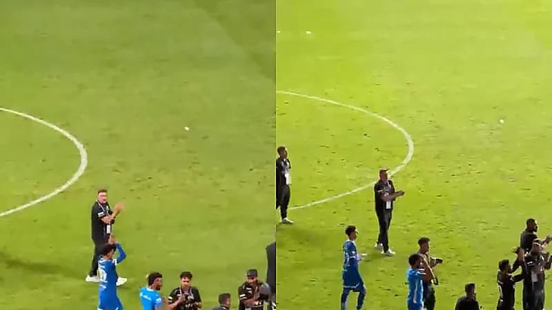 البليهي يرفض تحية جماهير الهلال .. فيديو