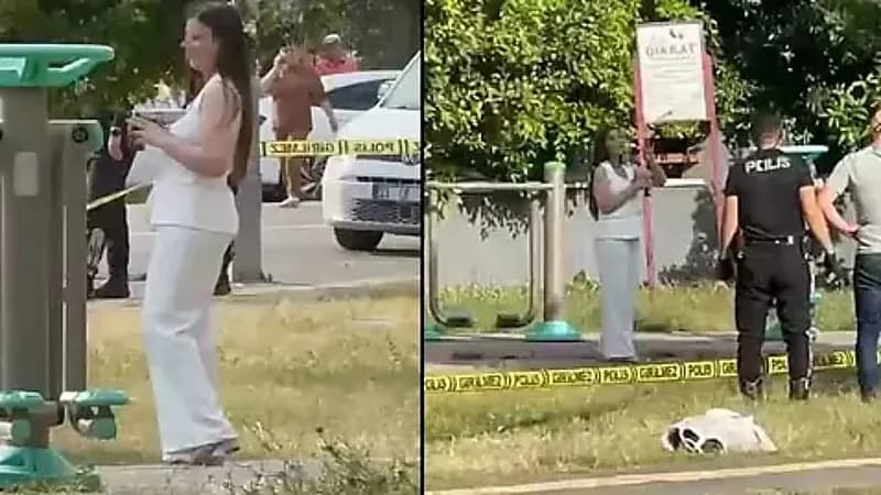 معلمة شابة تحاول إنهاء حياتها أمام المارة والشرطة بعد رفض حبيبها مقابلتها