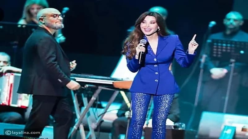 معجب يقتحم مسرح نانسي عجرم في بيروت ويفاجئ الجمهور