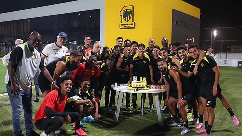 عائلة الاتحاد تحتفي بيوم ميلاد فيصل الغامدي