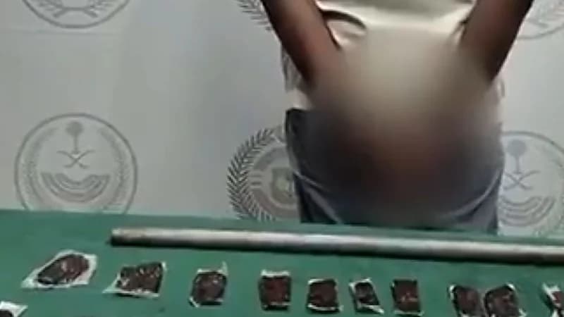 ضبط مخالف لترويجه الحشيش والأمفيتامين المخدر في الباحة .. فيديو