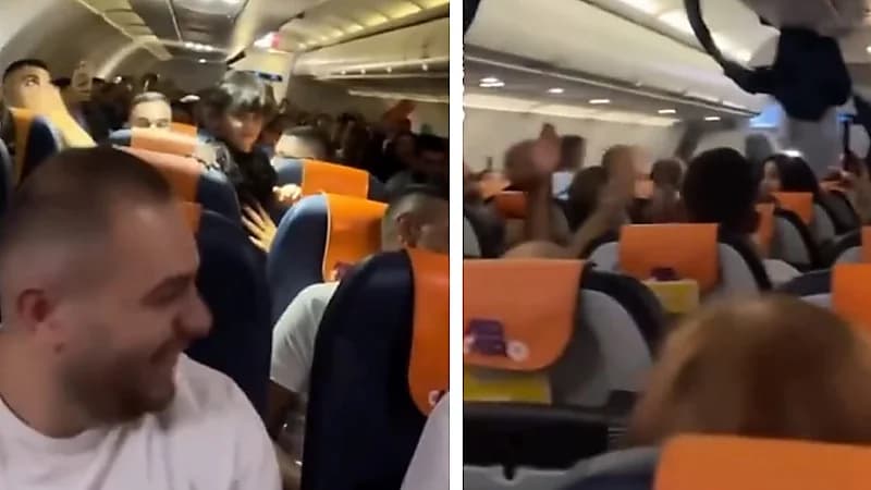 رحلة جوية تتحول لحفلة فيروزية على ارتفاع 30 ألف قدم .. فيديو