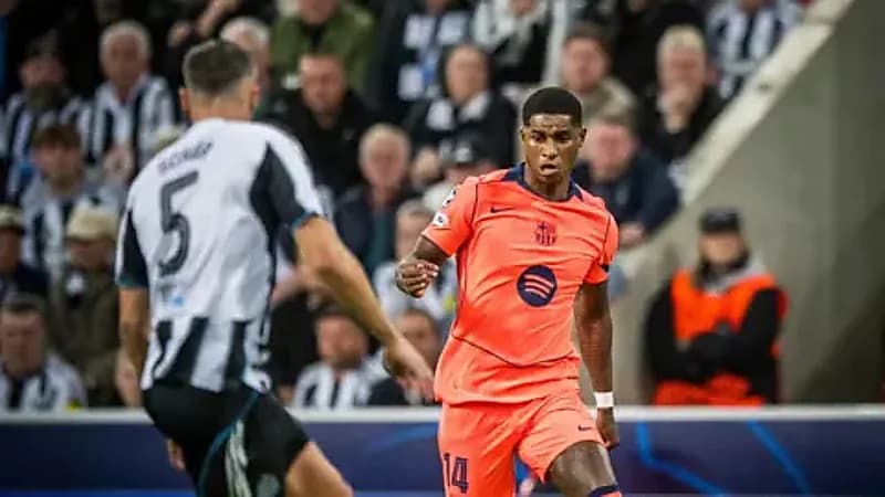 راشفورد يقود برشلونة لفوز ثمين على نيوكاسل في افتتاح دوري الأبطال