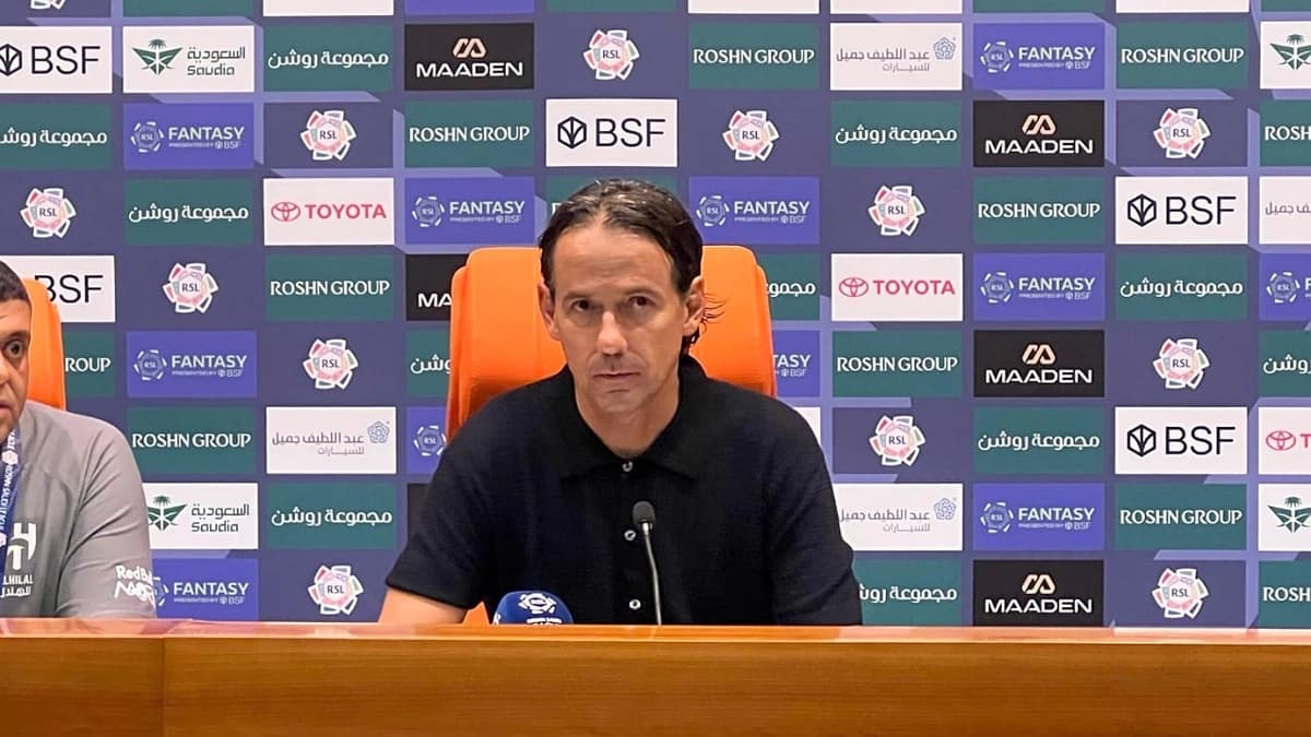 إنزاغي: أشكر جماهير الهلال على دعمهم وفخور بفوزنا على حامل اللقب