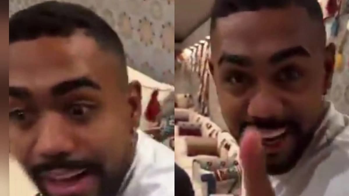 مزاح طريف بين البليهي ومالكوم قبل مواجهة الشباب .. فيديو