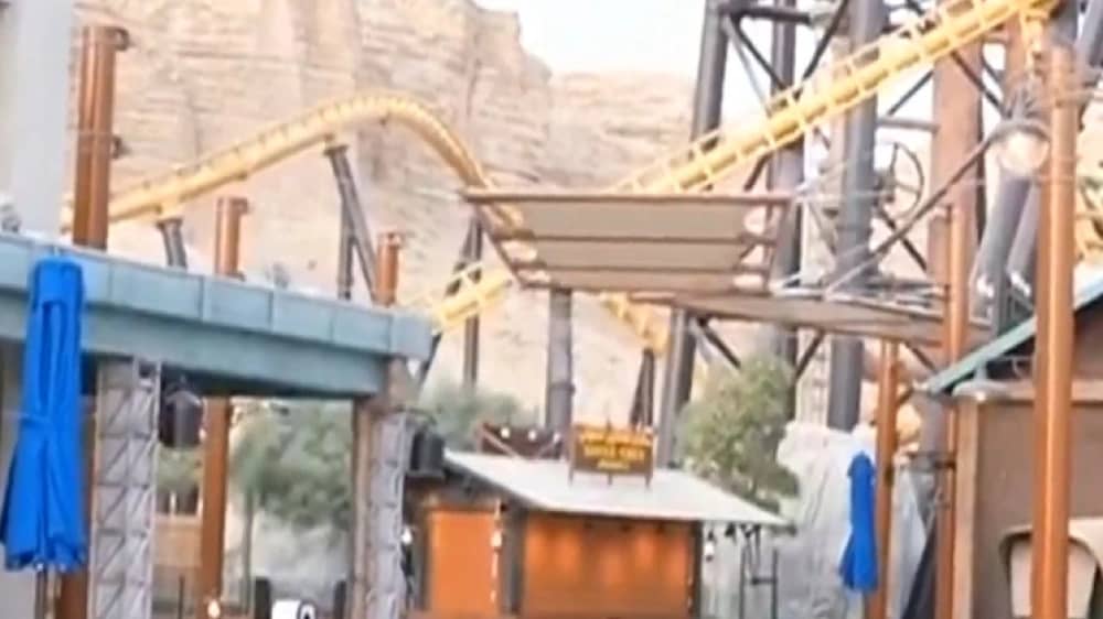 صور نهارية لألعاب Six Flags في القدية .. فيديو