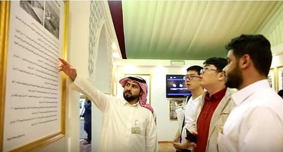 بالفيديو.. " شؤون الحرمين " تستعرض عمارة وتوسعات المسجد النبوي في الجنادرية 32