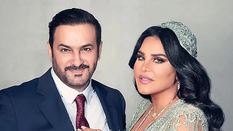 أحلام لزوجها مبارك: أنا تزوجتك لأن عيد ميلادك نفس عيد اليوم الوطني السعودي.. فيديو