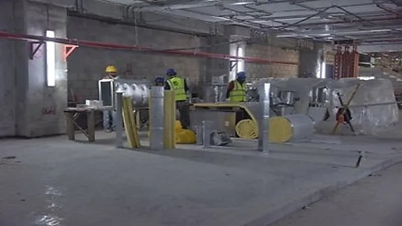 تطورات الأعمال الإنشائية بملعب أرامكو .. صور