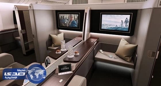 الخطوط السعودية تعرض جناح الدرجة الأولى فى معرض سوق السفر بدبى