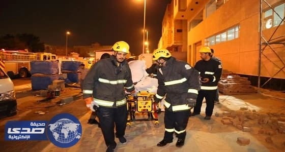 إنقاذ يد عامل احتجزت بمكينة عجين بإحدى مخابز شرائع مكة