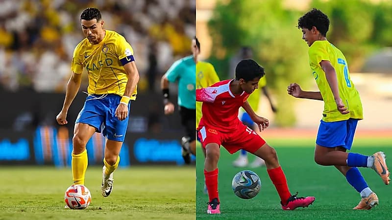 نجل رونالدو : سعيد بتواجدي في المملكة وفي النصر .. فيديو