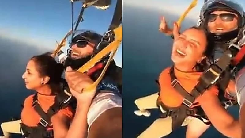 أنغام فوق السحاب في مغامرة جديدة..فيديو