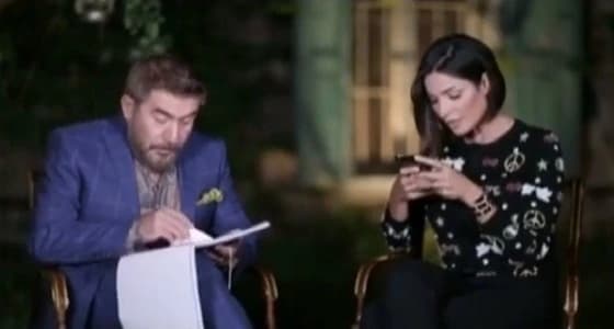 فيديو طريف لعابد فهد ونادين نسيب من كواليس مسلسل " طريق "