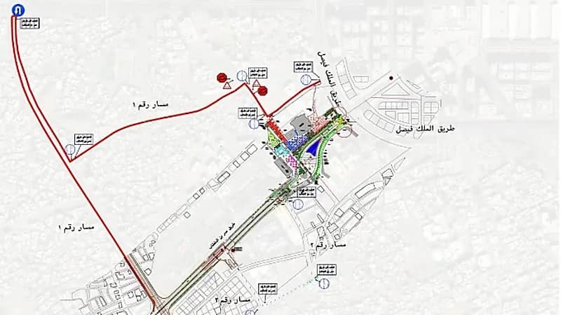 إغلاق مؤقت لطريق عمر بن الخطاب بالمدينة المنورة