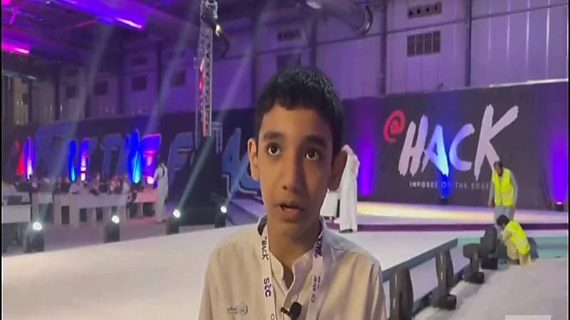 بالفيديو.. أصغر مبرمج مشارك في فعالية AtHack يتحدث عن المهارات التي اكتسبها من "سطر"