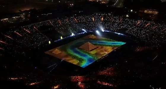 بالفيديو والصور.. افتتاح مبهر لـ كأس أمم إفريقيا 2019 من استاد القاهرة