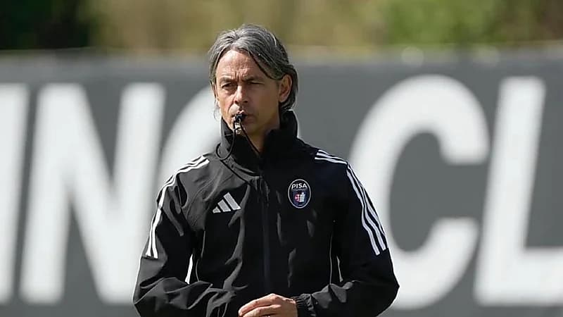 رحيل فيليبو إنزاغي عن قيادة بيزا الإيطالي