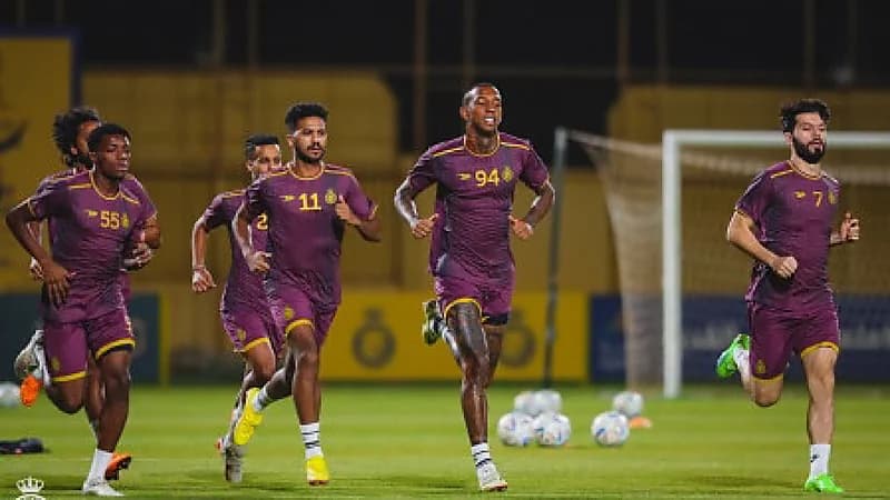 النصر يستعد لعودة الدورى بتدريبات لياقية وفنية