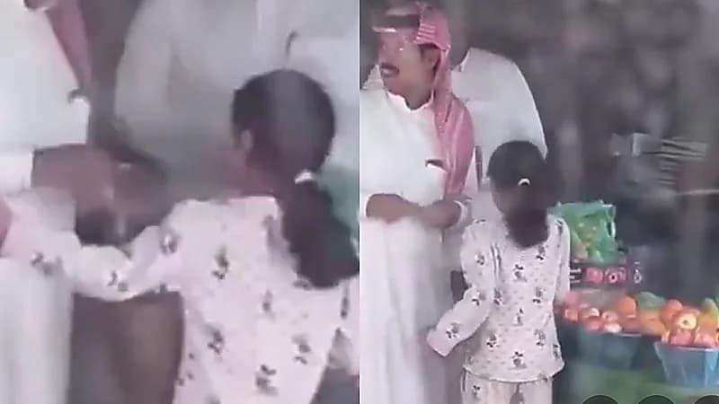 طفلة تتحايل بذكاء على والدها لدفع الحساب بدلا عنه.. فيديو