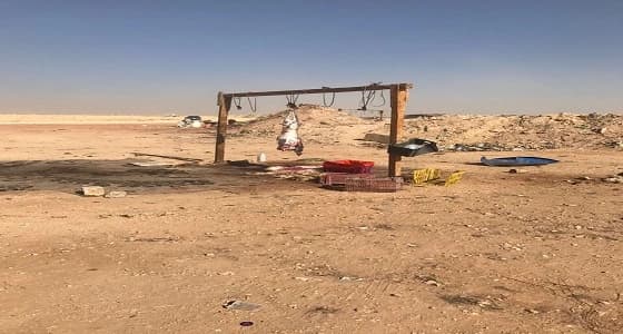 بالصور. إزالة مسالخ عشوائية وحظائر بالرياض