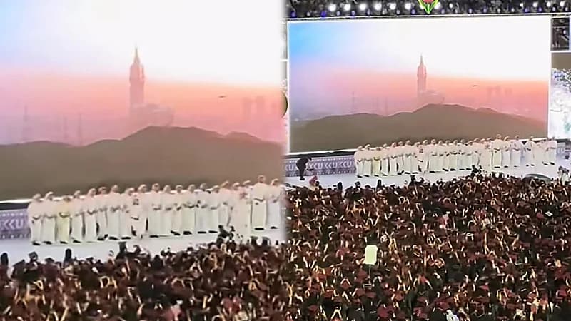 القزوعي يشعل حفل تخريج طلاب جامعة الملك خالد.. فيديو