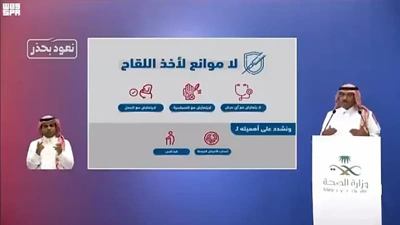 بالفيديو.. متحدث الصحة: لا موانع من أخذ اللقاح لمن يعانوا من أمراض مزمنة والحوامل