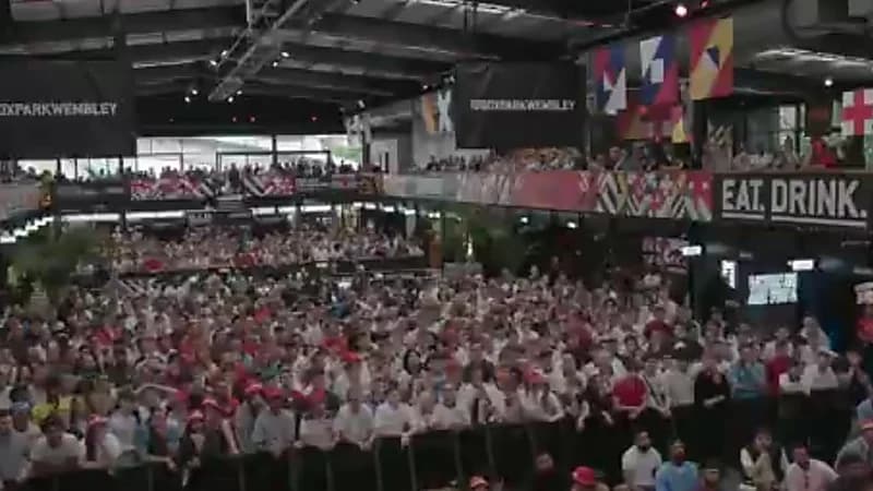 ردة فعل الجماهير الإنجليزية بعد هدف جود بيلينجهام في سلوفاكيا.. فيديو