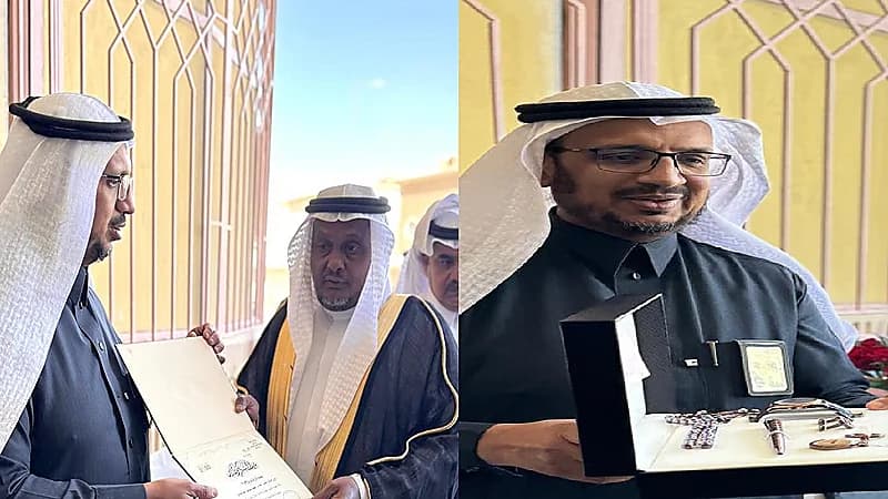 مديرة مدرسة بحي الشفاء جنوب الرياض تكرم حارس يوم تقاعده بطريقة مميزة.. فيديو وصور