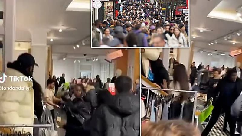بالفيديو.. شجار عنيف بين سيدتين بسبب عروض الكريسماس بمتجر شهير