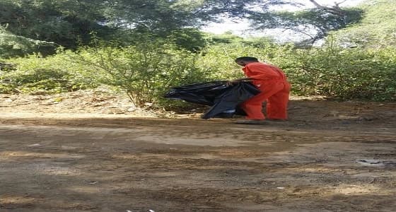 بالصور.. حملة نظافة بمحافظة هروب