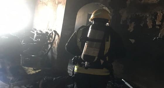 بالصور.. حريق بشقة سكنية يتسبب في إصابة مقيمين بخيبر