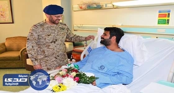 " نائب رئيس هيئة الأركان " يزور مصابي القوات المسلحة