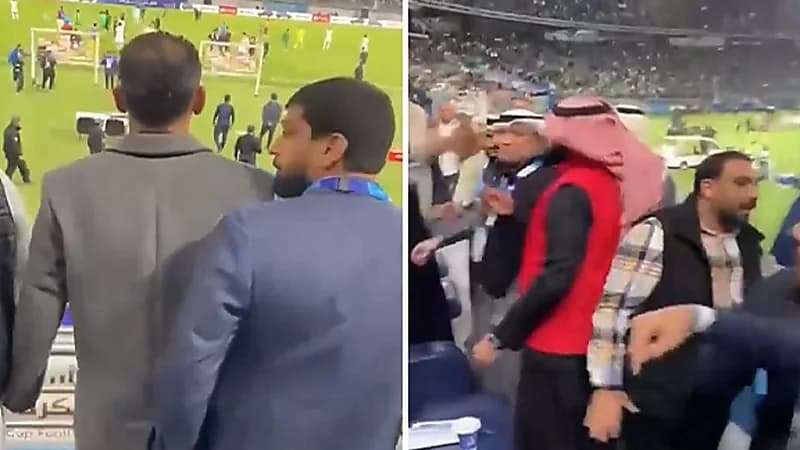 غضب الصحافة على يونس محمود بعد فوز الأخضر .. فيديو