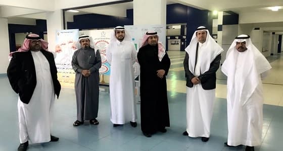 بالصور.. المشرف الوزاري يقوم بزيارة ثانوية الملك عبدالله في بيشه