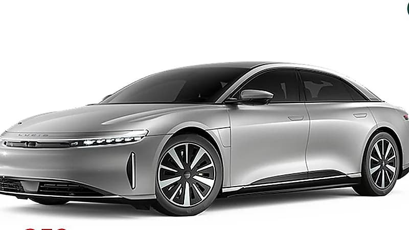 التجارة تستدعي 358 مركبة Lucid Air Pure RWD