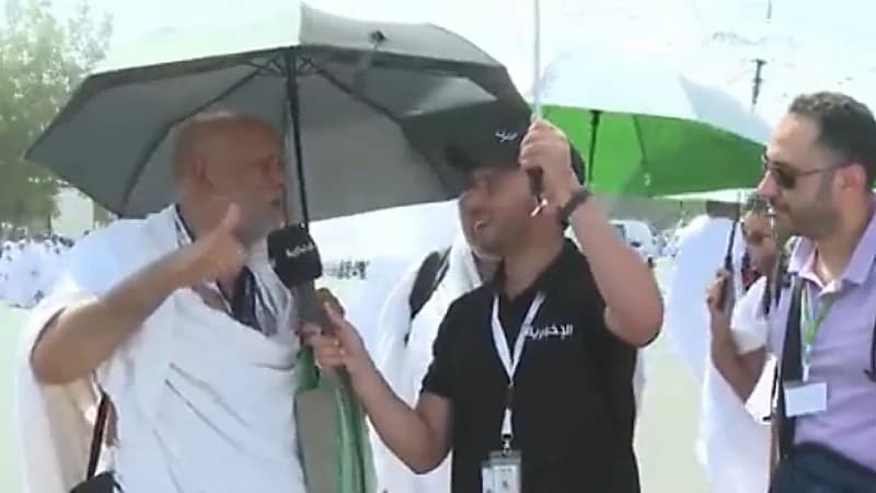 حاج باكستاني متحدثًا بعفوية: كل شيء في الحج انتظام .. فيديو